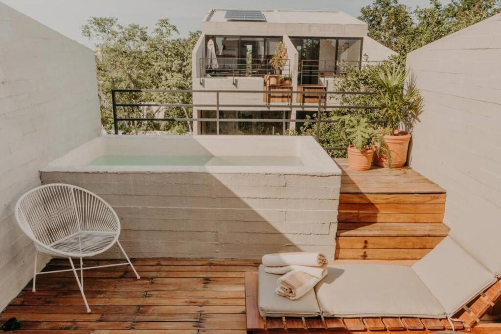 Luxury Penthouse Three-Stories At Madara Tulum Apartment Exterior foto